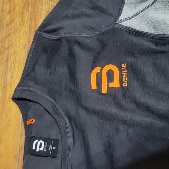 Bjorn Daehlie sz small wool training baselayer gray - Picture 3 of 6